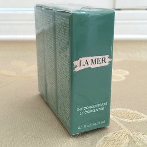 La Mer 3 pcs The Concentrate Serum Mini Tube 0.1oz Travel Anti-aging